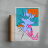Clap contemporary wall art print by Tristan Huschke - sold by DROOL