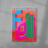 FemPalais - Festival of Women contemporary wall art print by Malena Kronschnabl - sold by DROOL