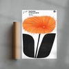 Smala Flower contemporary wall art print by Floating Bstrd - sold by DROOL