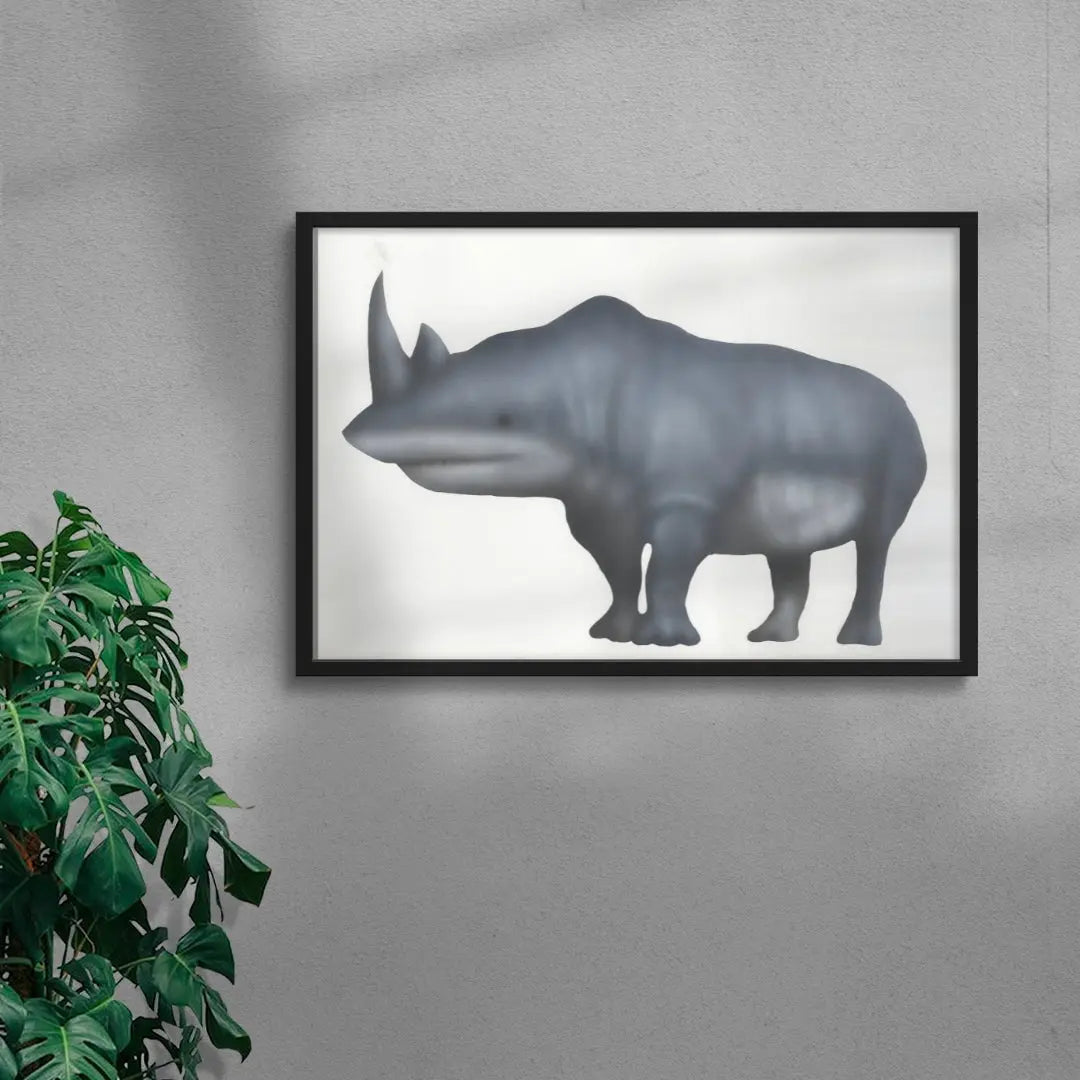 Shino contemporary wall art print by Bika - sold by DROOL