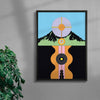 Atami contemporary wall art print by Shinzo Noda - sold by DROOL
