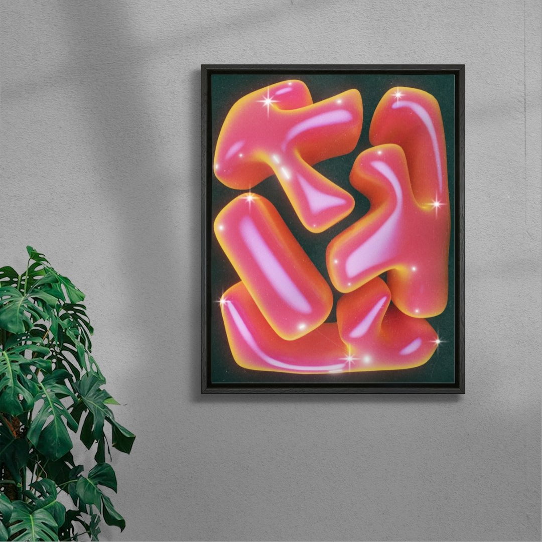 IFHY contemporary wall art print by Jasmin Chavez - sold by DROOL