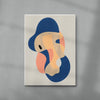 Floating Shapes #1 contemporary wall art print by frisk - sold by DROOL