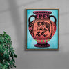 Pot 34 contemporary wall art print by Julien Jaca - sold by DROOL