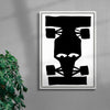 F1 contemporary wall art print by Max Blackmore - sold by DROOL