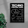 TECHNO PROBLEMS contemporary wall art print by Ignorance1 - sold by DROOL