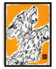 Cargar imagen en el visor de la galería, The Pack contemporary wall art print by Caitlin Flood-Molyneux - sold by DROOL