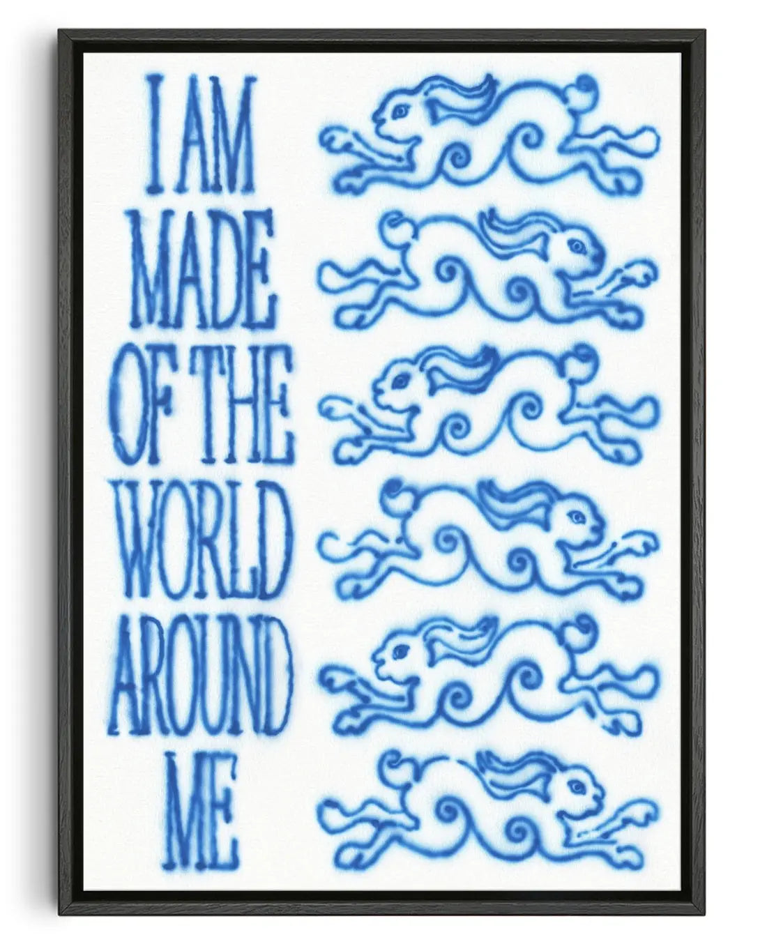 The World Around Me contemporary canvas print by Alexander Khabbazi - sold by DROOL