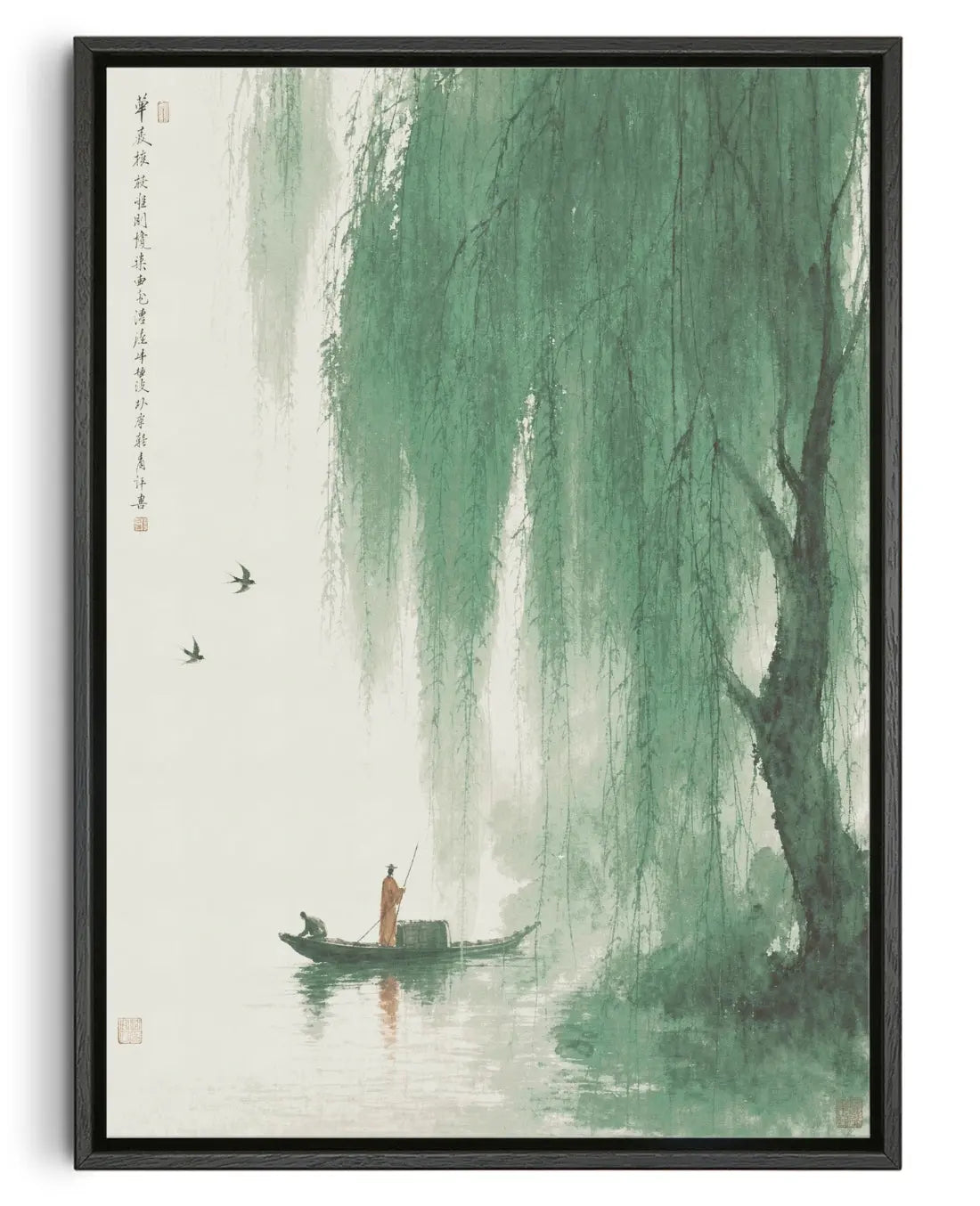 Willow Veil contemporary canvas print by Todd Pham - sold by DROOL