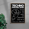 TECHNO PROBLEMS contemporary wall art print by Ignorance1 - sold by DROOL