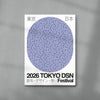 TOKYO DSN contemporary wall art print by George Kempster - sold by DROOL