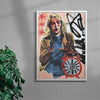 Suspended In Time contemporary wall art print by Caitlin Flood-Molyneux - sold by DROOL