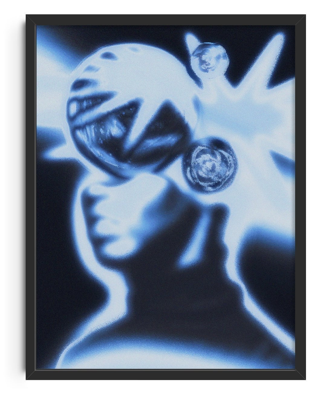 Inner Worlds contemporary wall art print by Antoine Paikert - sold by DROOL