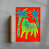 But I do believe in death contemporary wall art print by Kwonny - sold by DROOL