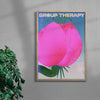 Group Therapy contemporary wall art print by Ciara Wade - sold by DROOL