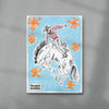 Buckaroo contemporary wall art print by Caitlin Flood-Molyneux - sold by DROOL