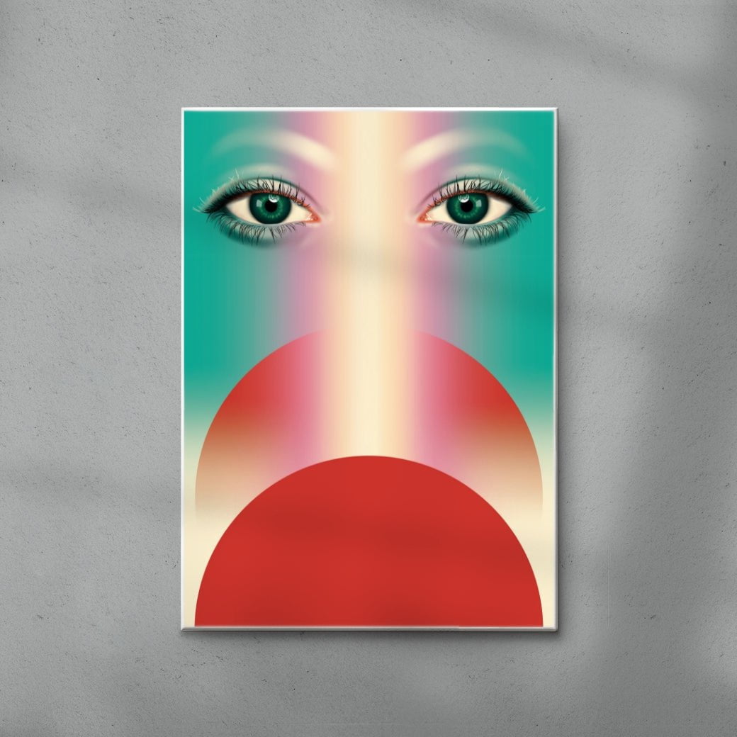 New Beginning contemporary wall art print by Dohee Kwon - sold by DROOL