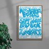 Working days contemporary wall art print by Jorge Santos - sold by DROOL