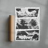 Still here contemporary wall art print by Todd Pham - sold by DROOL
