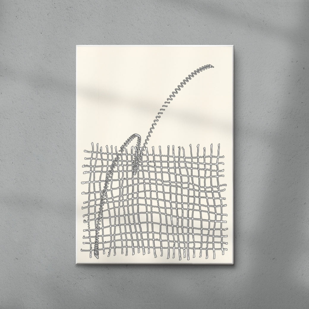 Over It contemporary wall art print by Jannis Zell - sold by DROOL