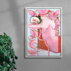 Day Dreaming contemporary wall art print by Carla Petelski - sold by DROOL
