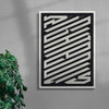 RIGHTEOUS contemporary wall art print by Xtian Miller - sold by DROOL