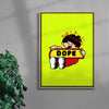Dope contemporary wall art print by Ignorance1 - sold by DROOL