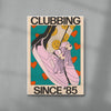 Clubbing Since '85 contemporary wall art print by Azaazelus - sold by DROOL