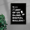 Too Many contemporary canvas art print by Ignorance1 - sold by DROOL