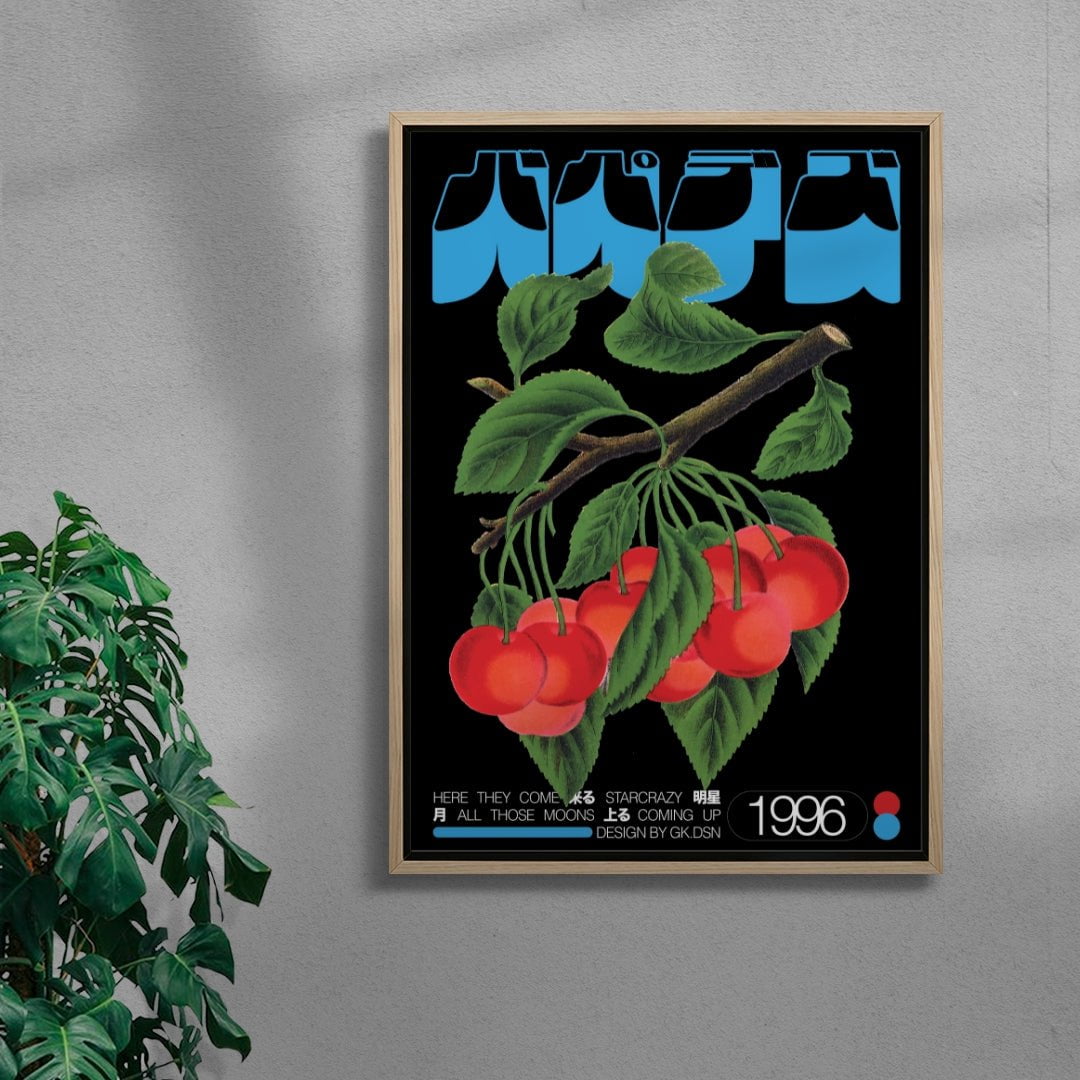 Starcrazy contemporary wall art print by George Kempster - sold by DROOL