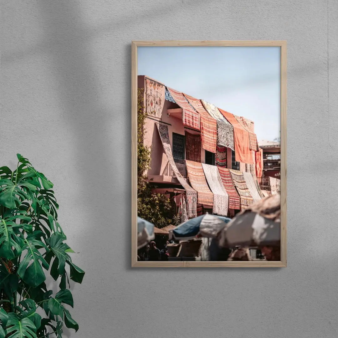 Rugs In The Sun contemporary wall art print by Sebastian Mittermeier - sold by DROOL
