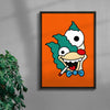 Picasso Krusty contemporary wall art print by Ignorance1 - sold by DROOL
