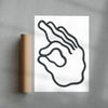 Fine contemporary wall art print by David Vanadia - sold by DROOL