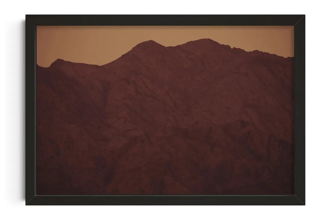 Mountains of Edom #1 contemporary art print by Tal Paz - sold by DROOL