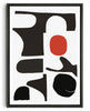 Bild in Galerie-Viewer laden, Red Sun Print contemporary wall art print by Rikki Hewitt - sold by DROOL