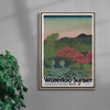Waterloo Sunset contemporary wall art print by George Kempster - sold by DROOL