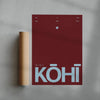 Kōhī contemporary wall art print by Henry M. - sold by DROOL
