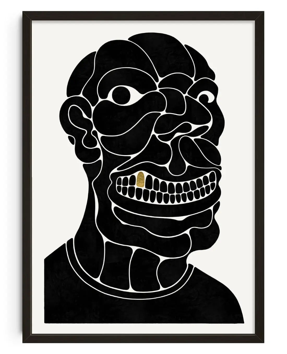 Unseeker contemporary wall art print by Henrik Delehag - sold by DROOL