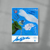 Agua 2 (Water 2) contemporary wall art print by Miguel Vides - sold by DROOL