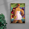 L-O-L-A contemporary wall art print by Juan de la Rica - sold by DROOL