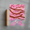 Fukuoka, Cherry Blossoms contemporary wall art print by Lily Kong - sold by DROOL