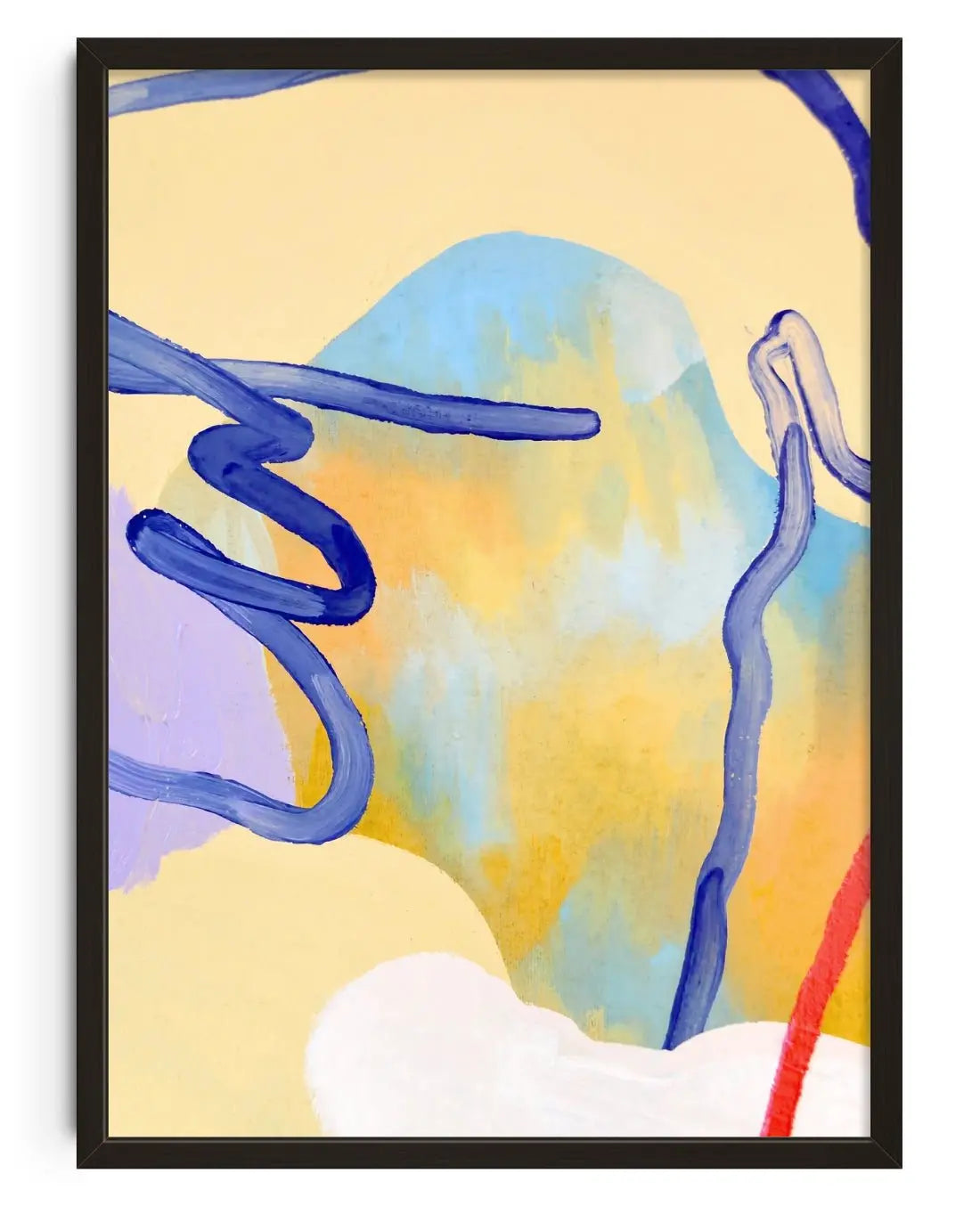WLOR 08 contemporary wall art print by Jenny Beard - sold by DROOL