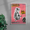 Change contemporary wall art print by Caitlin Flood-Molyneux - sold by DROOL