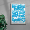 Working days contemporary wall art print by Jorge Santos - sold by DROOL
