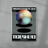 MISSING PERSONS CLUB - TIGERHEAD contemporary wall art print by Marinello Studio - sold by DROOL