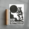 Sisyphus contemporary wall art print by Alexander Khabbazi - sold by DROOL