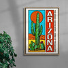 Arizona contemporary wall art print by Othman Zougam - sold by DROOL