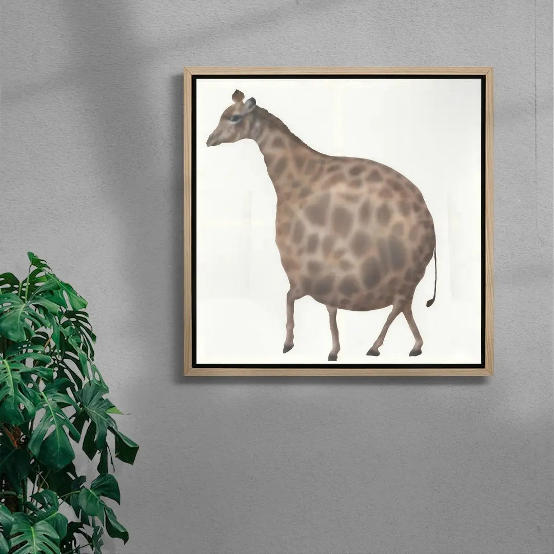 Circular contemporary wall art print by Bika - sold by DROOL