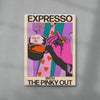 Expresso With the Pinky Out contemporary wall art print by Azaazelus - sold by DROOL