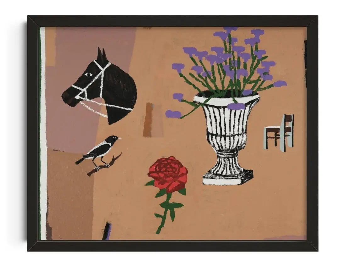 Still Life no 1 contemporary wall art print by Colby Edwards - sold by DROOL